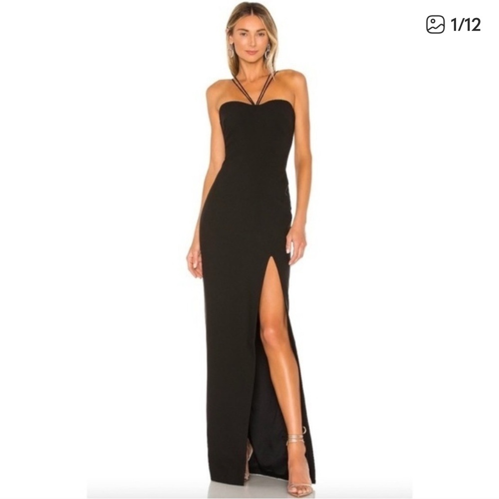 NWT Likely Mariette black gown